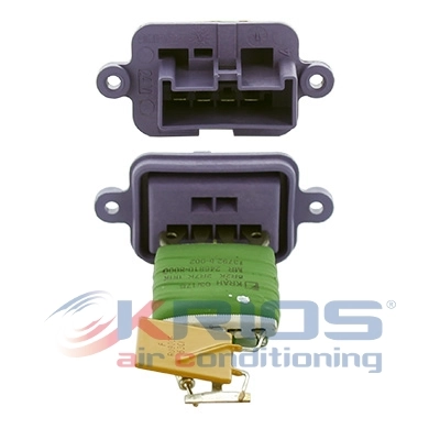 Resistor, interior blower
